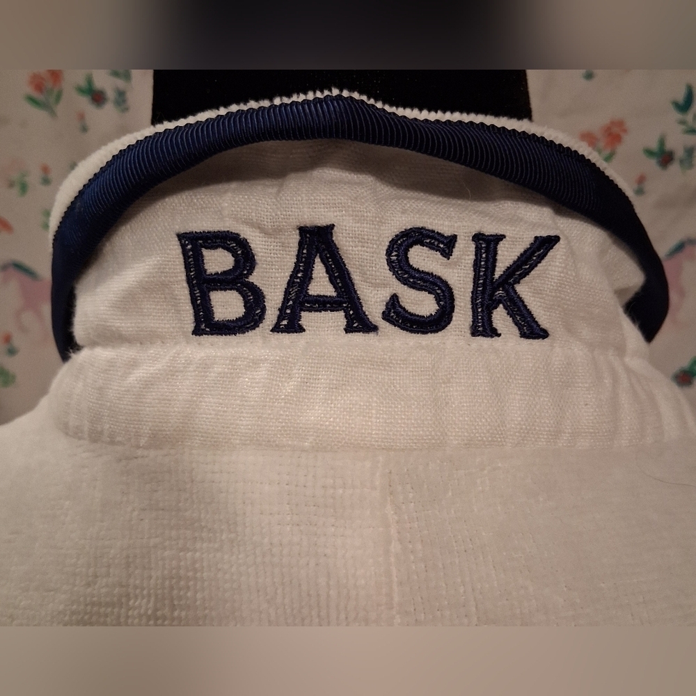 NWOT BASK White Turkish Cotton Resort Luxury Poolside Toweling Blazer XXL 48EU - Picture 5 of 11